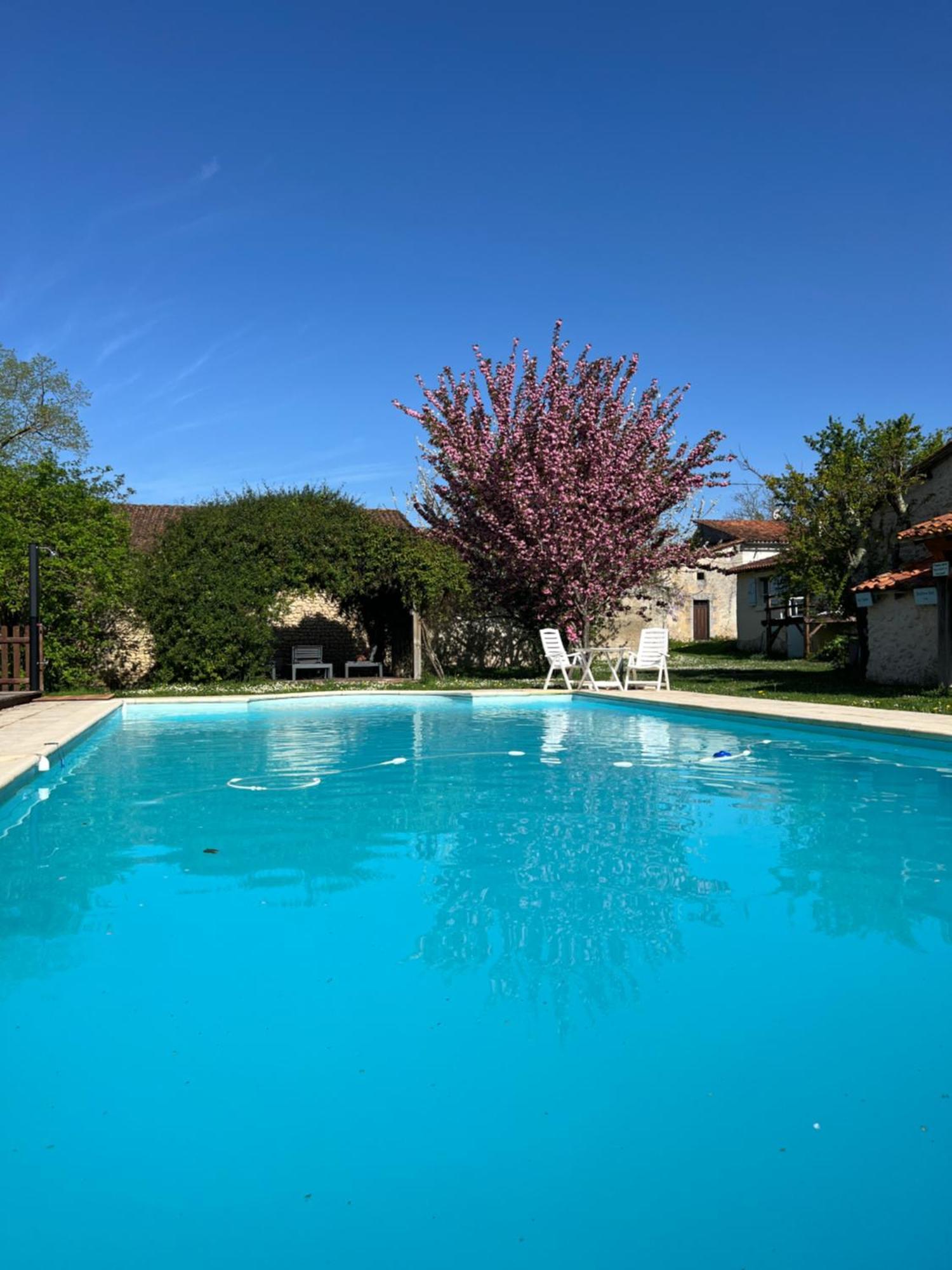 Entire Apartment With Swimming Pool Near Aubeterre Saint-Romain  Extérieur photo